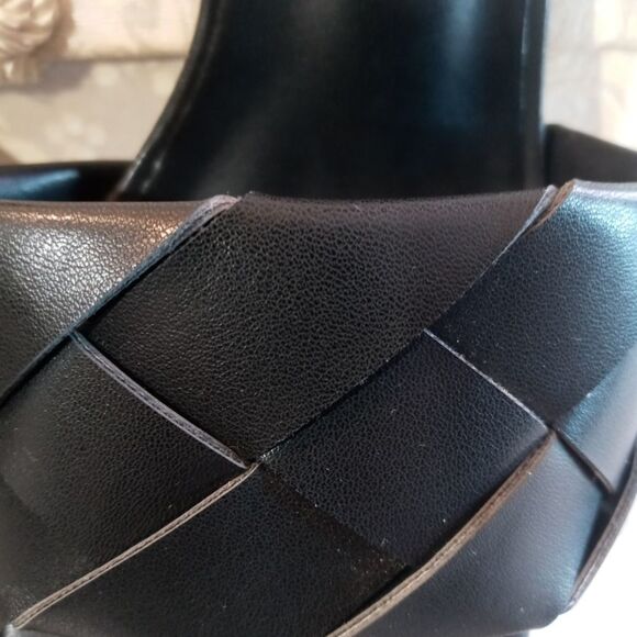 Asos Z_code_Z Exclusive Raw Vegan Woven Mule sz 8 - Picture 3 of 7